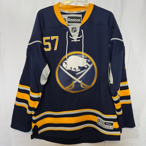 Reebok Buffalo Sabres Tyler Myers #57 Retro NHL Hockey Jersey M - Picture 1 of 9